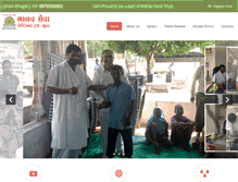 Tablet Screenshot of manavsevagujarat.com